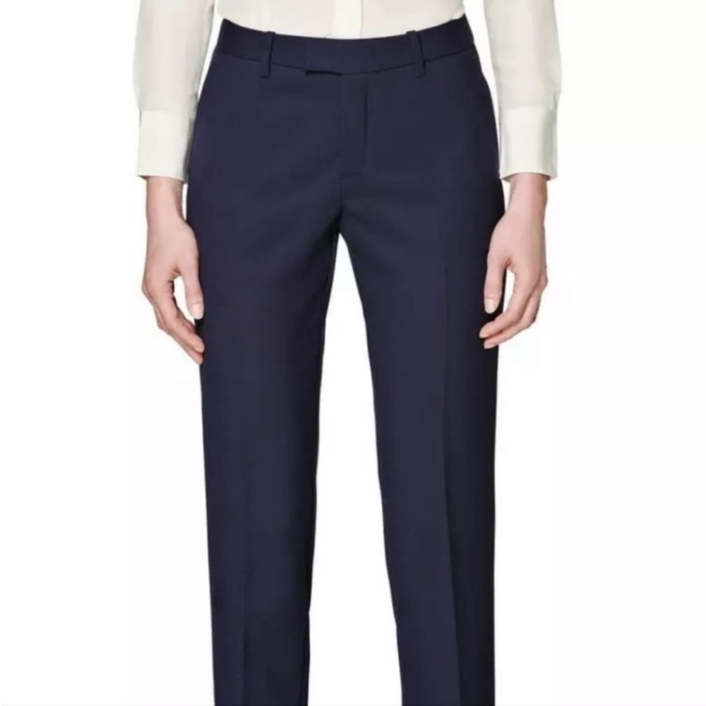 Suistudio women’s wool navy pants NWT
